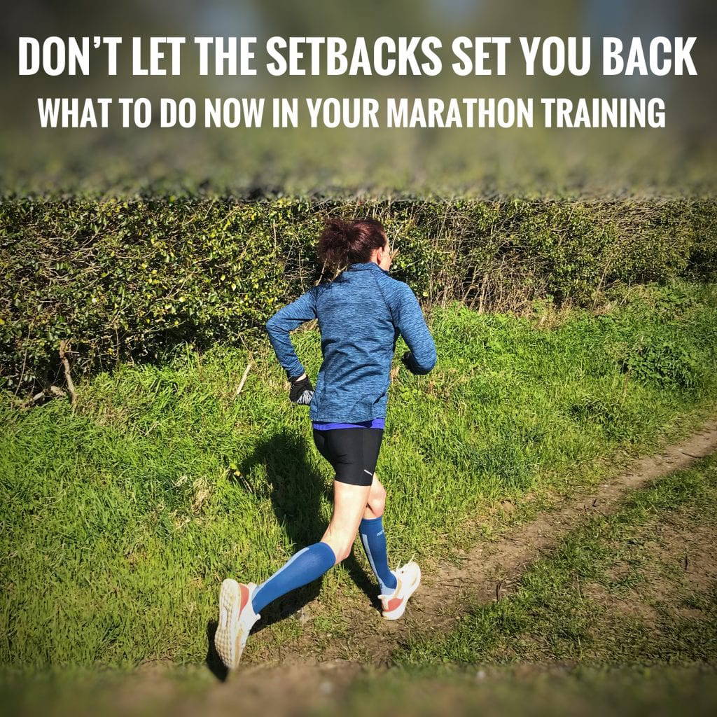 Don't let the setbacks set you back Running Jo