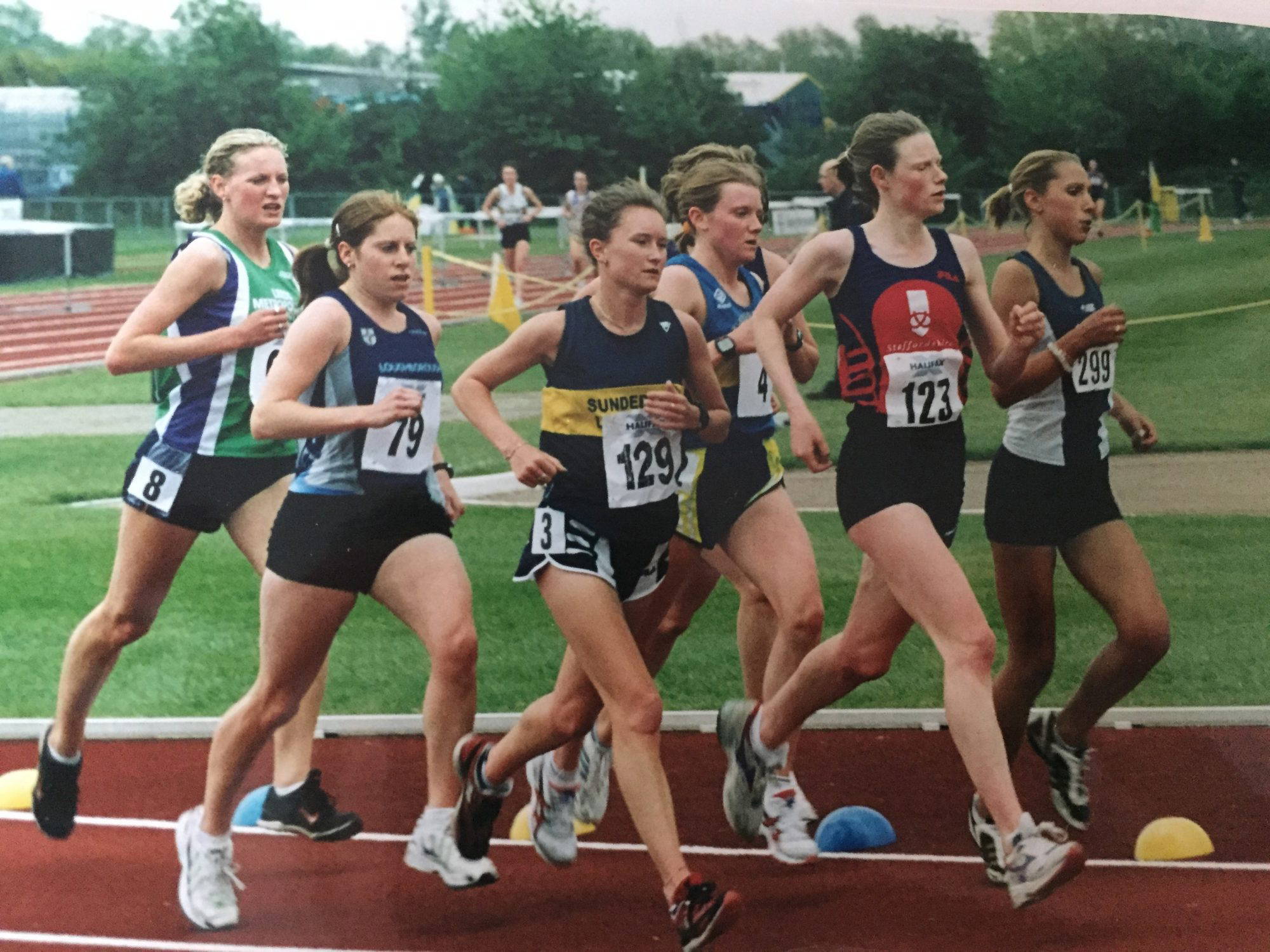 Jo Wilkinson at the end of the race