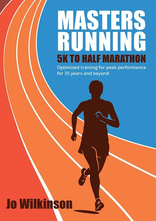 Masters Running Book Cover by Jo Wilkinson